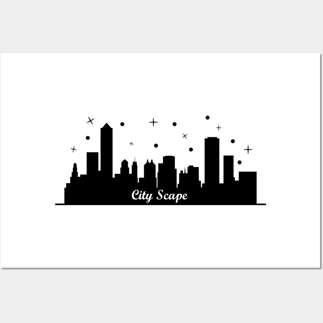 Cityscape Wall Art by dewarafoni